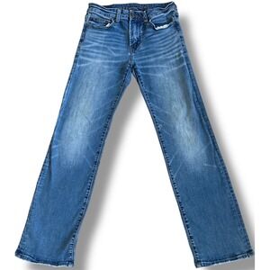 American Eagle Mens Jeans 29x32 Bootcut Straight Flex Denim (28x30) Actual